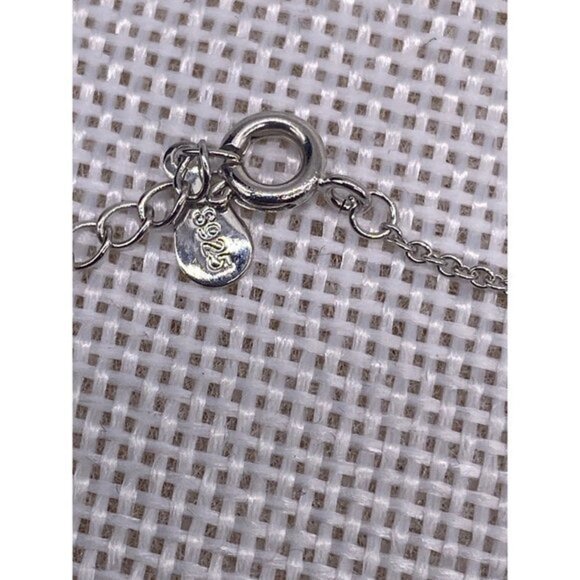 Sliver Sweet Hearts Lariat Women's Necklace - Picture 9 of 11